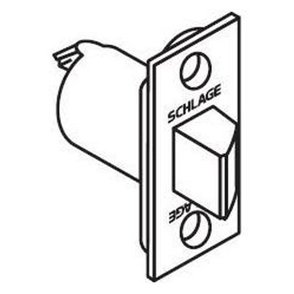 Schlage 11-068 2 3/8" Replacement Spring Latch - Brass