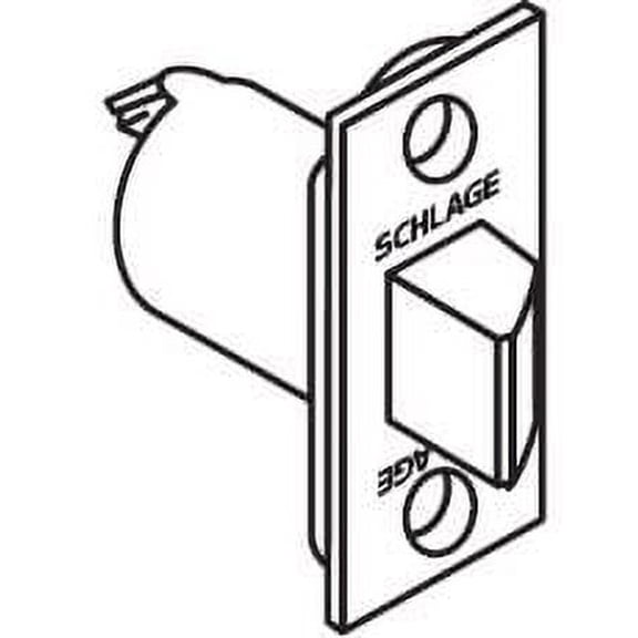 Schlage 11-068 2 3/8" Replacement Spring Latch - Bronze