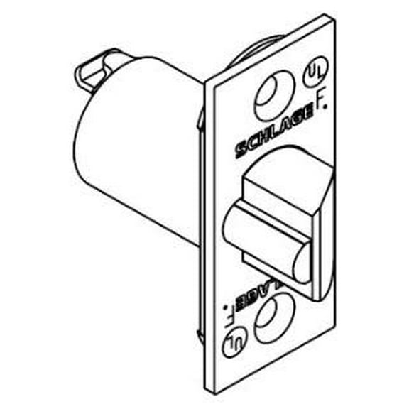 Schlage 11-085 2-3/8" Replacement Deadlatch - Brass