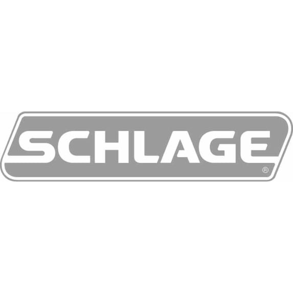 Schlage 12-630 619 Deadbolt B600/700/800 Series 2-3/8 Backset 1-1/8 x 2-1/4 Face Square Corner Satin Nickel