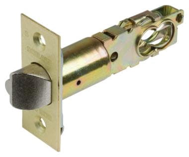 Schlage 16207605 Bright Brass F/FA Universal Square Corner Dead Latch ...