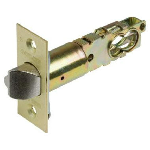 Schlage 16207605 Bright Brass F/FA Universal Square Corner Dead Latch for F Series 16-207