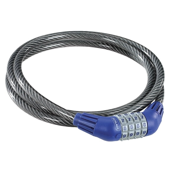 SCHLAGE LOCK 999225 CABLE W/ LOCK 3/8INX5FT