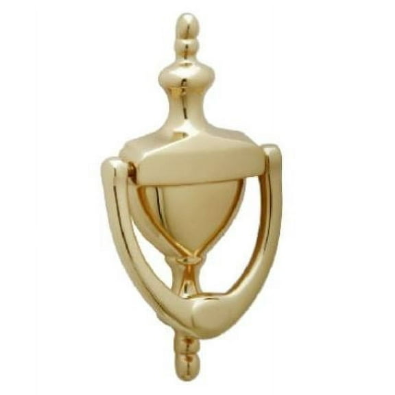 SCHLAGE LOCK CO 5-5/16-In. Brass Door Knocker SC2-3125-605