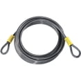 thumbnail image 1 of Schlage 360 in. H X 3/8 in. W X 30 ft. L Steel Double Locking Double Loop Cable, 1 of 2