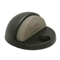 Schlage Ives 1 in. W X 1-3/4 in. L Solid Brass Aged Bronze Brown Door Stop Mounts to floor