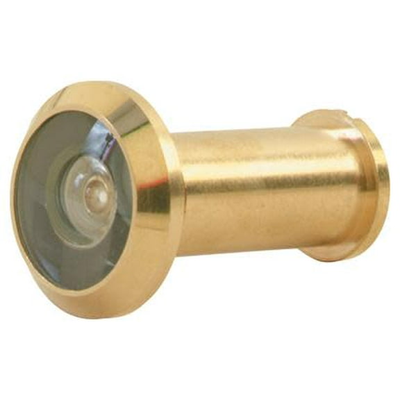 Schlage 698 190 Degree Wide Angle Door Viewer - Brass