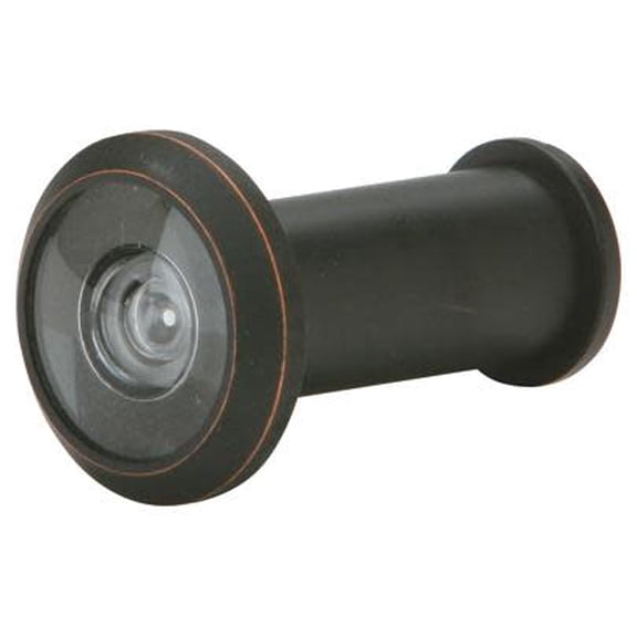 Schlage 698PB716 190 Degree Wide Angle Door Viewer - Bronze