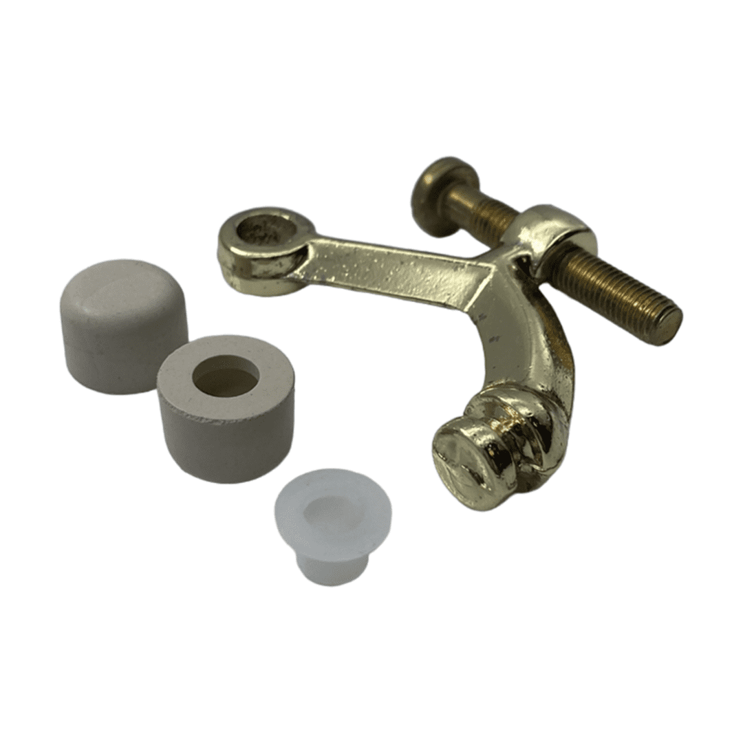 Schlage Ives 70A92 Hinge Pin Door Stop – Rubber Bumper For Narrow Trim, No Drilling Needed