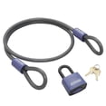 thumbnail image 1 of Schlage 994800 4 Foot X 3/8" Flexible Cable Lock, 1 of 1