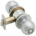 thumbnail image 1 of Schlage A40S ORB 626 Series A Grade 2 Cylindrical Lock, Privacy Function, Keyless, Orbit Design, Satin Chrome Finish, 1 of 2