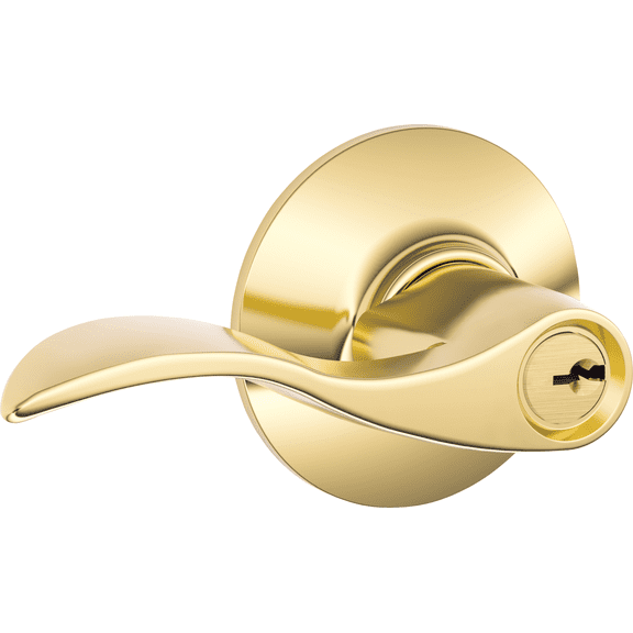 Schlage Accent Lever Entry Lockset - Pack of 4  Residential Use, Standard Application