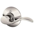 thumbnail image 1 of Schlage Accent Lever Non-Turning Lock in Polished Nickel - Right Handed - F170 ACC 618 RH, 1 of 3
