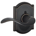 thumbnail image 1 of Schlage Accent Lever with Camelot Trim Non-Turning Lock in Aged Bronze - Left Handed - F170 ACC 716 CAM LH, 1 of 7