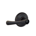 thumbnail image 1 of Schlage Avila Aged Bronze Metal Privacy Lever 2 Grade Right or Left Handed, 1 of 2