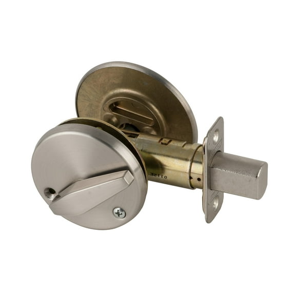 Schlage B571 One Sided Deadbolt - Brass