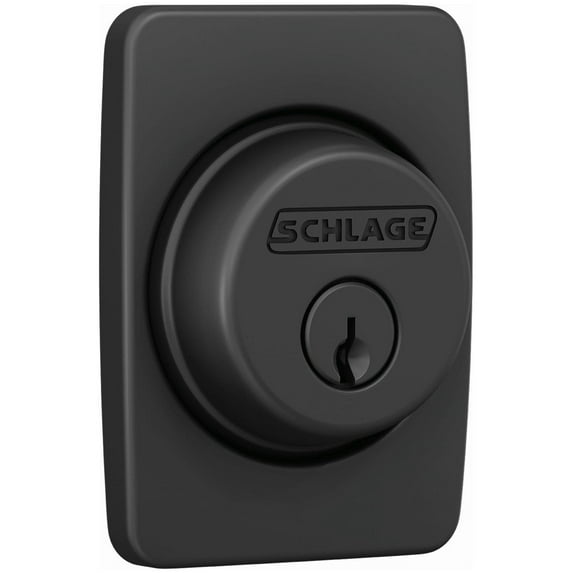 Schlage B60-Gee Custom Single Cylinder Keyed Entry Deadbolt From The Greene Collection -