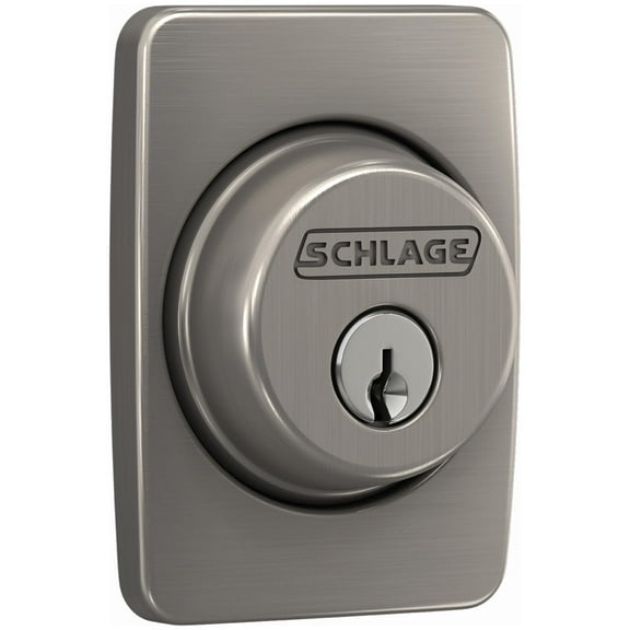 Schlage B60GEE619 Custom Single Cylinder Keyed Entry Deadbolt From The Greene Collection -