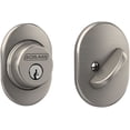 thumbnail image 1 of Schlage B60RMN619 Remsen Single Cylinder Keyed Entry Deadbolt - Nickel, 1 of 7