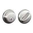 thumbnail image 1 of Schlage B60NV625 Bright Chrome Single Cylinder Deadbolt, 1 of 2