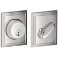 thumbnail image 1 of Schlage B60n-Add Single Cylinder Grade 1 Deadbolt - Chrome, 1 of 3