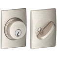 thumbnail image 1 of Schlage B60n-Cen Single Cylinder Keyed Entry Grade 1 Deadbolt - Nickel, 1 of 7