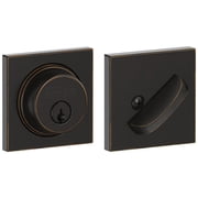 Schlage B60NCOL716 Single Cylinder Keyed Entry Grade 1 Deadbolt - Bronze