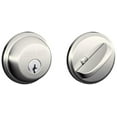 thumbnail image 1 of Schlage B60t Single Cylinder Grade 1 Deadbolt - Nickel, 1 of 1