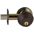 thumbnail image 1 of Schlage B660P 643E Grade 1 Single Cylinder Deadbolt 2-3/4 Backset Conventional 6-Pin Cylinder Keyed 5 Aged Bronze Finish, 1 of 2