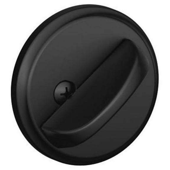 Schlage B81 Single Sided Residential Deadbolt with Thumbturn and Outside Trim Pl Matt Black