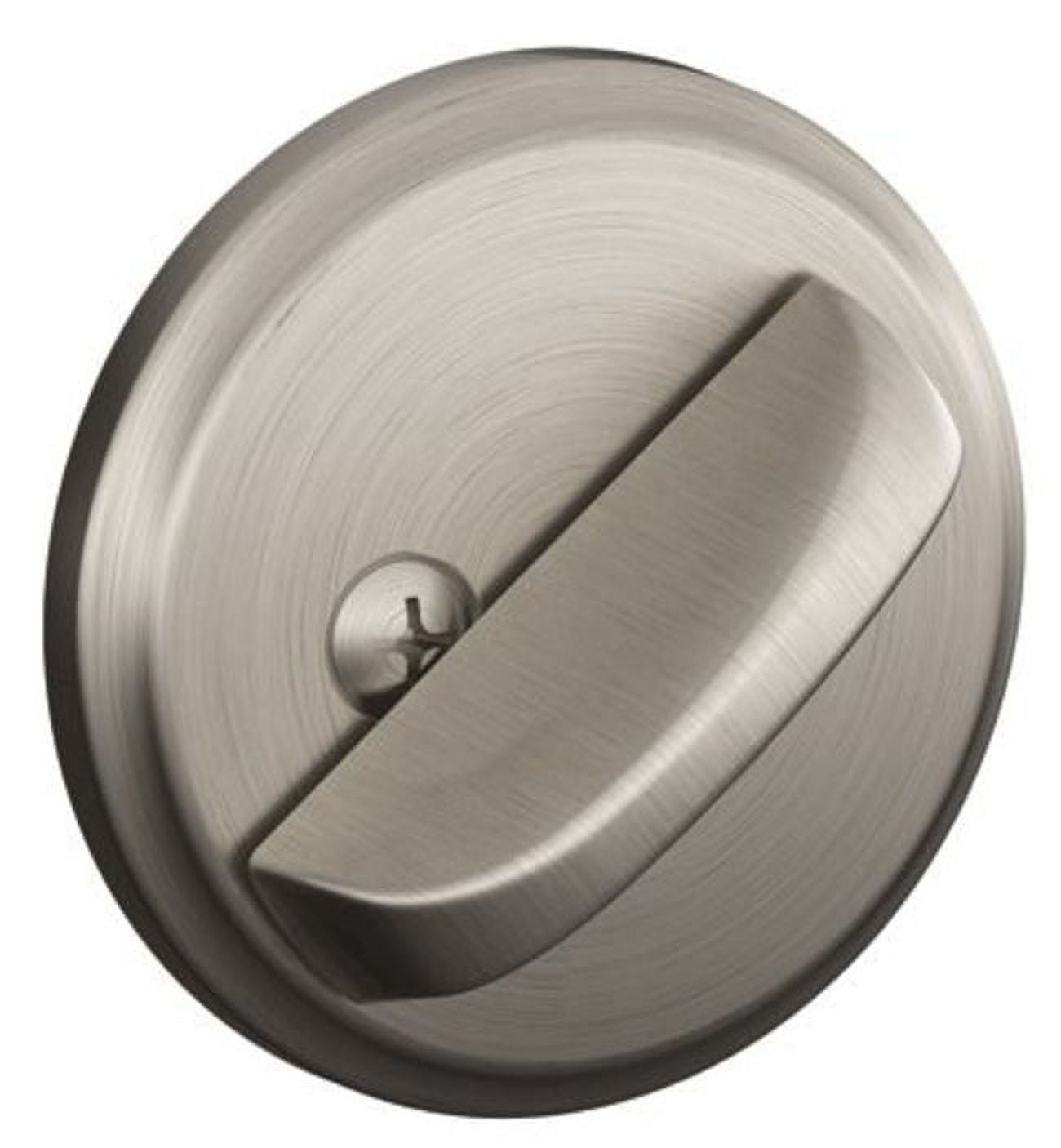 Satin Nickel One-Sided Deadbolt with Thumbturn