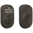 thumbnail image 1 of Schlage BE365 PLY 622 Keypad Electronic Deadbolt, Matte Black, 1 of 3