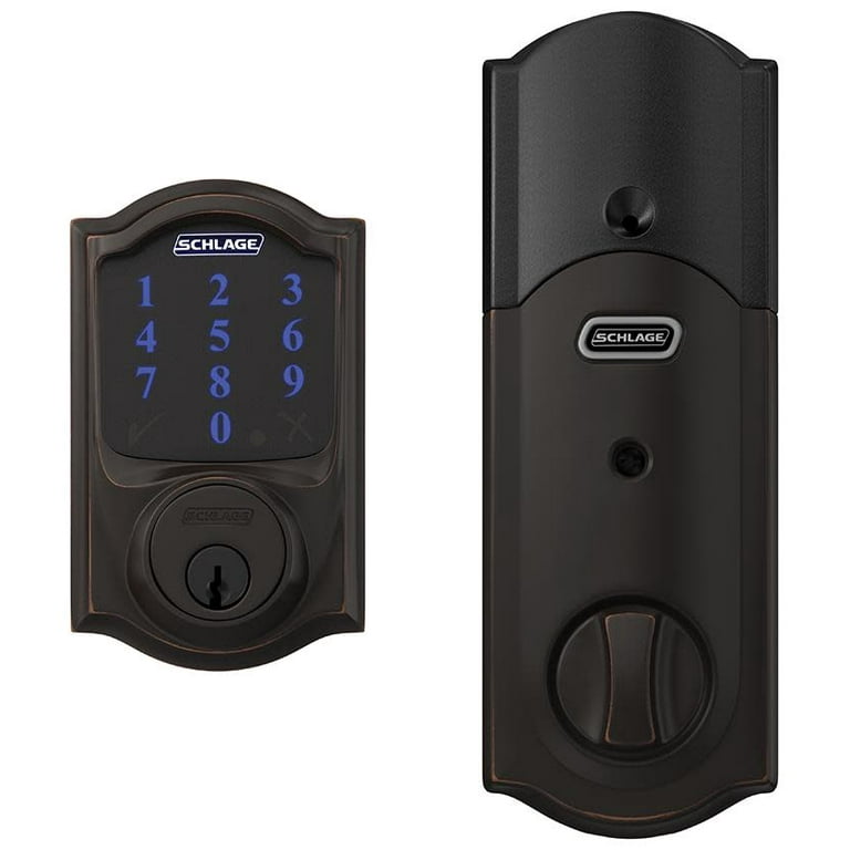 Schlage Connect Camelot Keypad Keyless Entry Smart Lock with