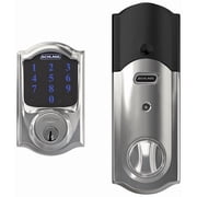Schlage Be469nx-Cam Connect Camelot Touchscreen Electronic Deadbolt - Chrome