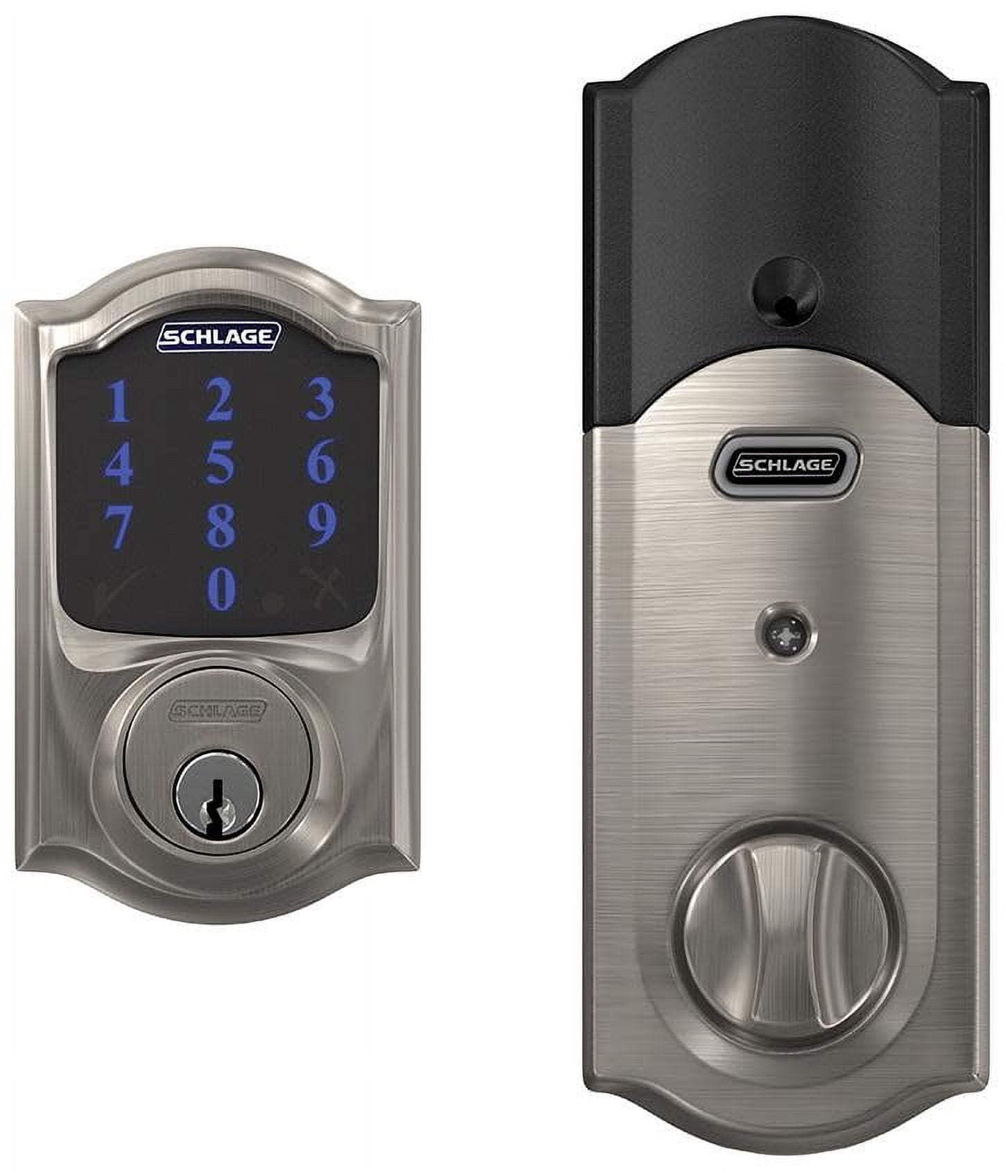 Schlage Connect Camelot Keypad Keyless Entry Smart Lock with