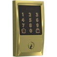 thumbnail image 1 of Schlage Be489wb-Cen Encode Wifi Enabled Electronic Keypad Deadbolt - Brass, 1 of 7
