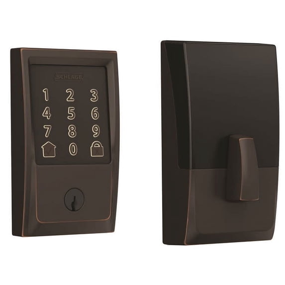 Schlage Be489wb-Cen Encode Wifi Enabled Electronic Keypad Deadbolt