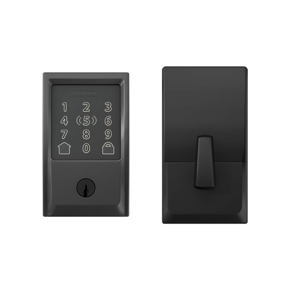 Schlage Be499wb-Cen Encode Plus Century Touchscreen Electronic Deadbolt - Black