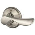 thumbnail image 1 of Schlage Champagne Right Handed Lever Non-Turning Lock, Satin Nickel (F170 CHP 619 RH), 1 of 3
