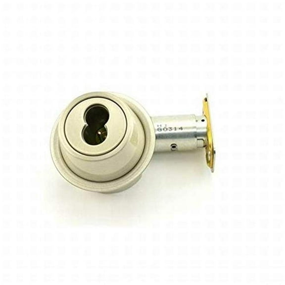 Schlage Commercial B560BD619 Grade 2 Small Format Interchangeable Core Single Cylinder Deadbolt with 12287 Latch and 10094 Strike Satin Nickel Finish