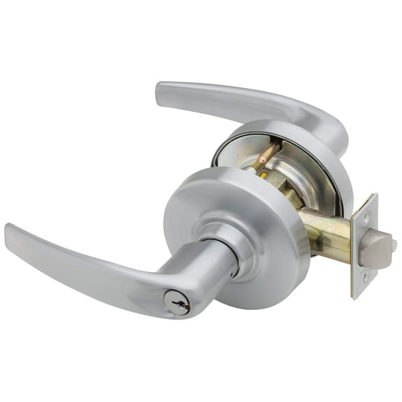 Schlage Commercial B580643E Grade 2 Turn Only Deadbolt with 12287 Latch and 10094 Strike Aged Bronze Finish