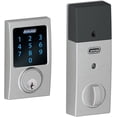 thumbnail image 1 of Schlage Connect Century Touchscreen Deadbolt with Built-In Alarm, Satin Chrom..., 1 of 7