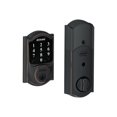 thumbnail image 1 of Schlage Connected BE468 Camelot - Deadbolt - key, combination - touch keypad - aged bronze, 1 of 4