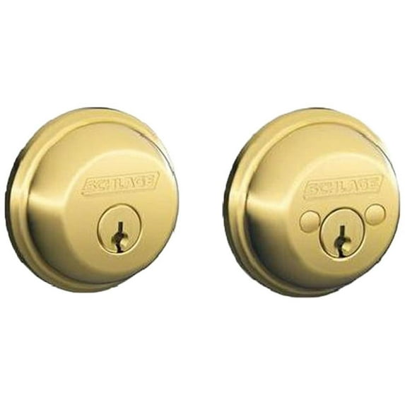Schlage Deadbolt Double Cylinder Ansi Gr 1