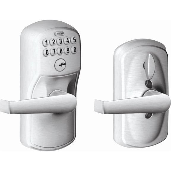 Schlage Elan Electronic Keypad Entry Lock - Pack of 12  Residential Use, Standard Application