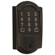 Schlage Encode Smart Wi-Fi Deadbolt مع Camelot Trim باللون البرونزي المسن