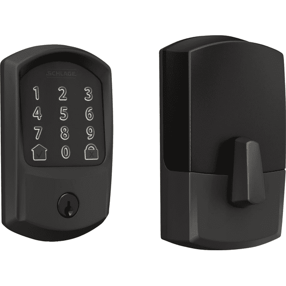 Schlage Encode WiFi Enabled Single Cylinder Electronic Deadbolt - Pack of 12 Construction & DIY Use, Standard Hardware Spec