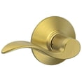 thumbnail image 1 of Schlage Accent Lever Hall and Closet Lock in Satin Brass - F10 ACC 608, 1 of 7