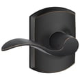 thumbnail image 1 of Schlage F10ACC716GRW Accent Passage Door Lever Set - Bronze, 1 of 4