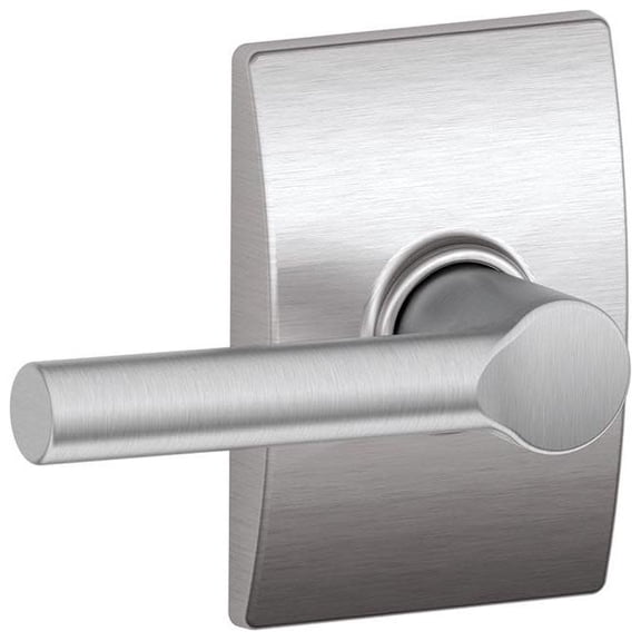 Schlage F10 BRW 626 CEN Century Collection Broadway Hall and Closet Lever Satin Chrome